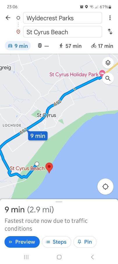 Wrights Retreat 4 Lunan View St Cyrus Caravan Park Saint Cyrus Exterior photo